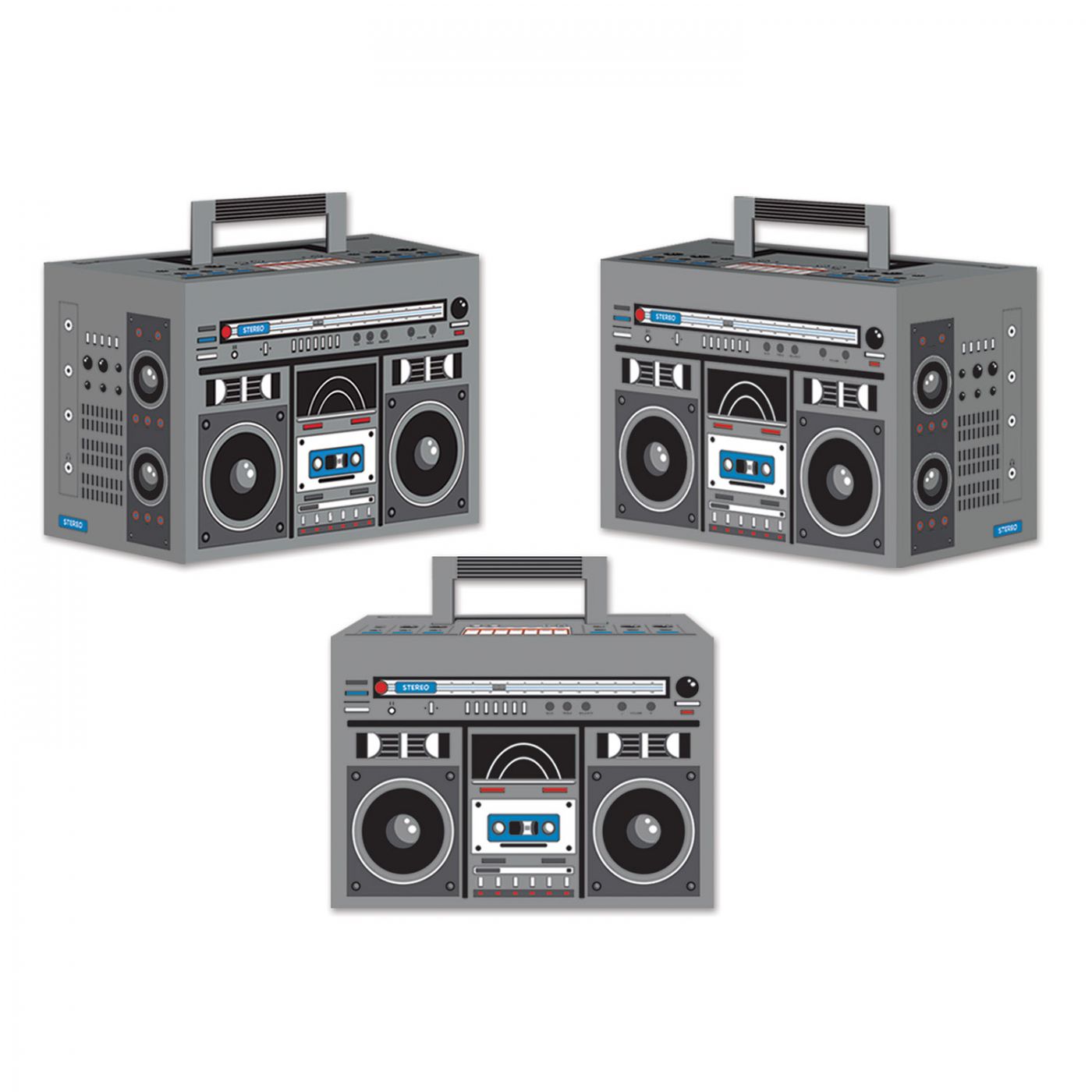 Boom Box Favor Boxes (12) image