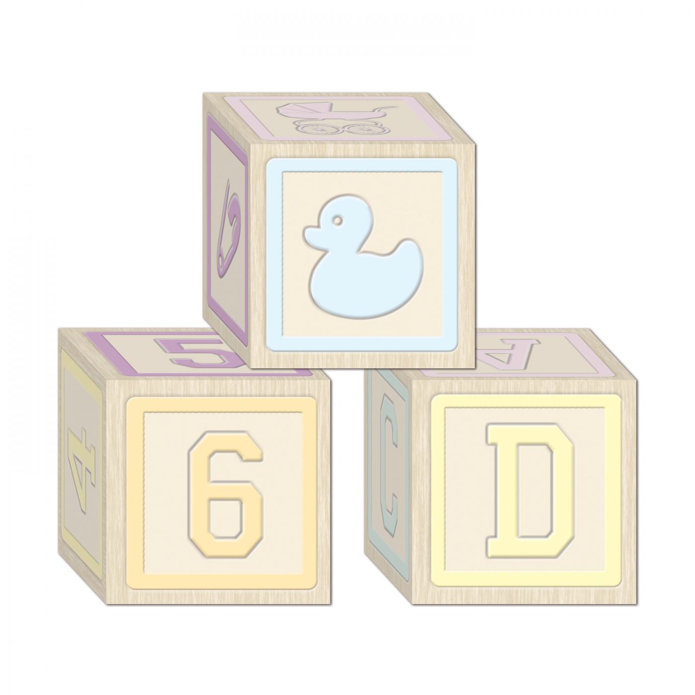 Image of Baby Blocks Favor Boxes (12)