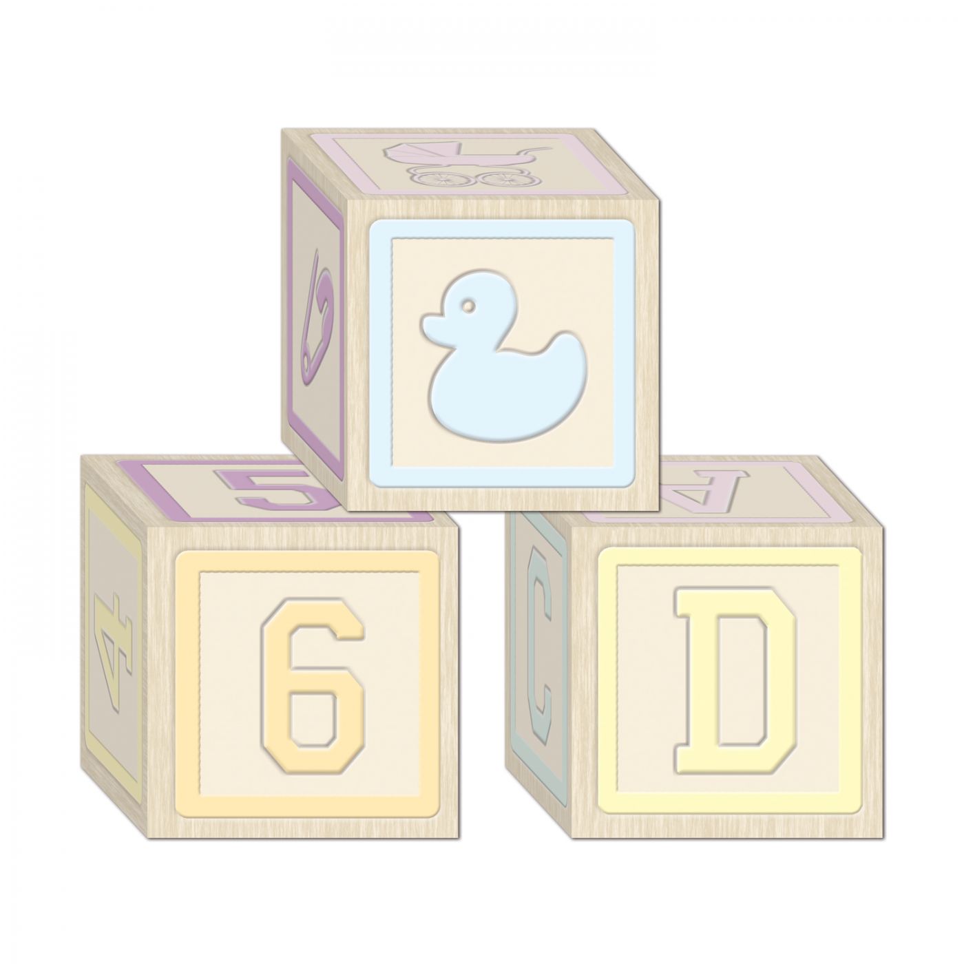 Baby Blocks Favor Boxes (12) image