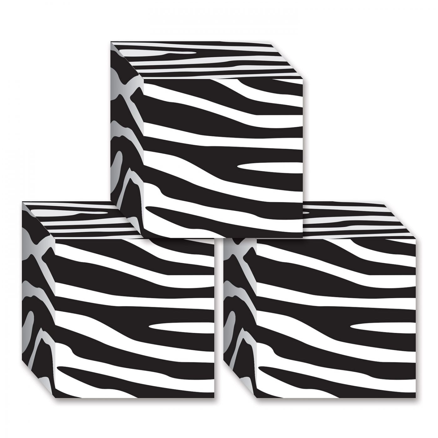 Zebra Print Favor Boxes image