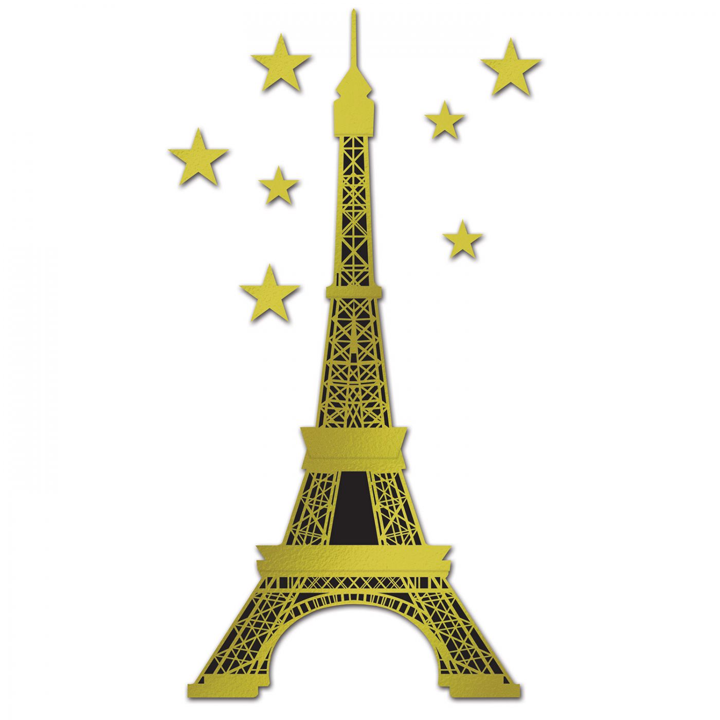 Jointed Foil Eiffel Tower image