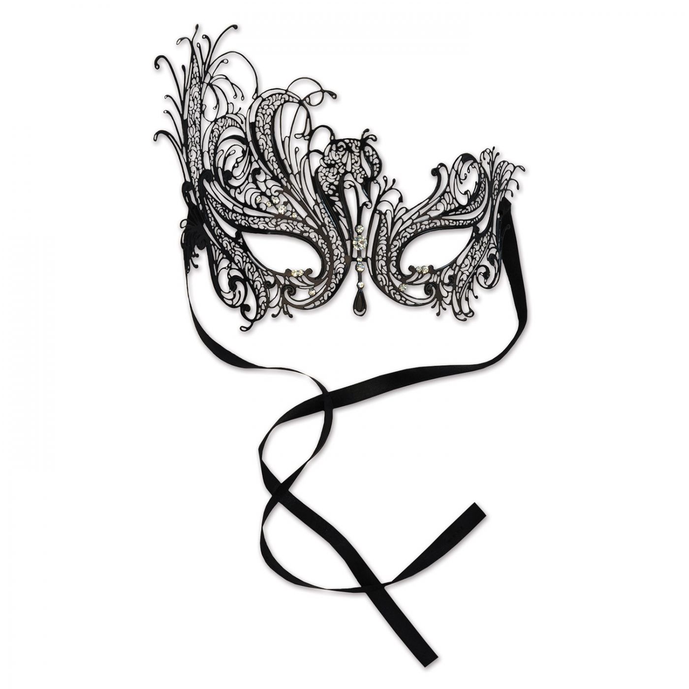 Metal Filigree Masquerade Mask (6) image