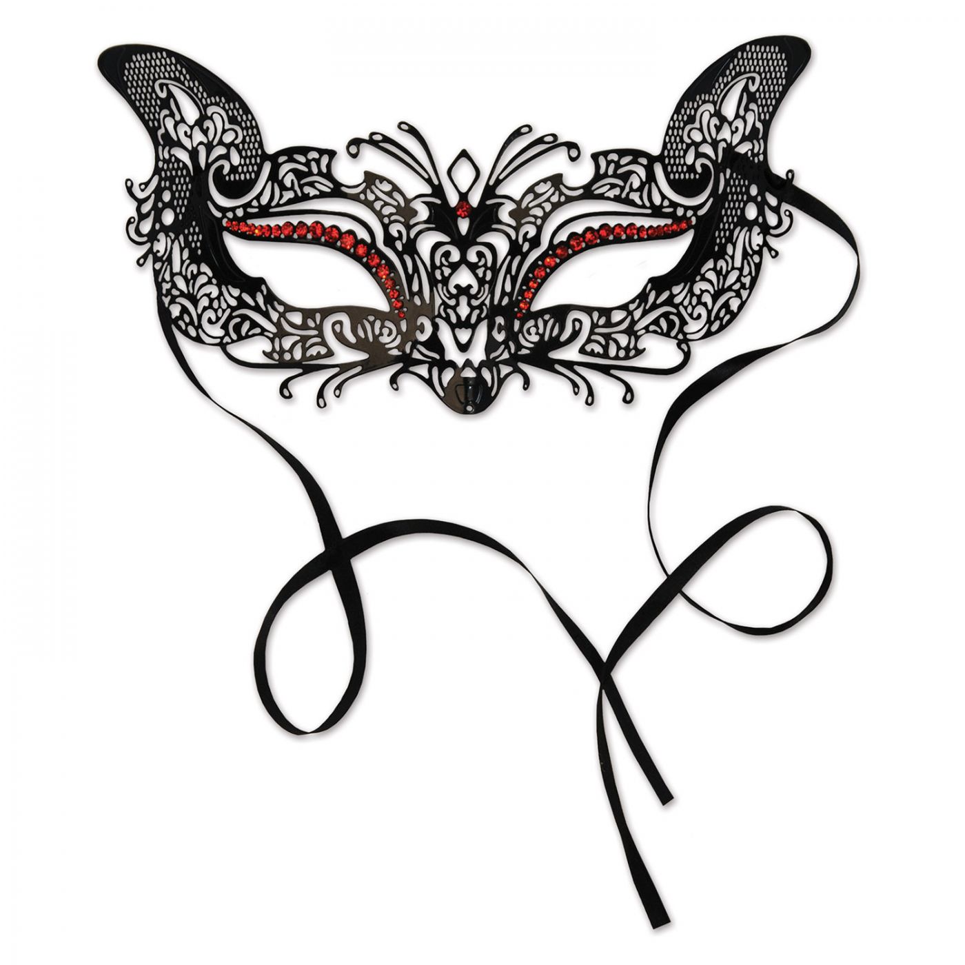 Metal Filigree Masquerade Mask (6) image