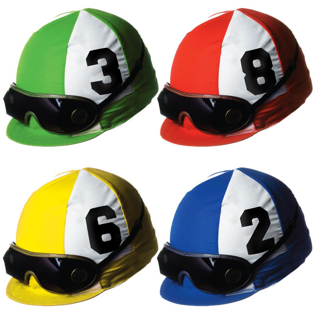 Jockey Helmet Cutouts (12) image