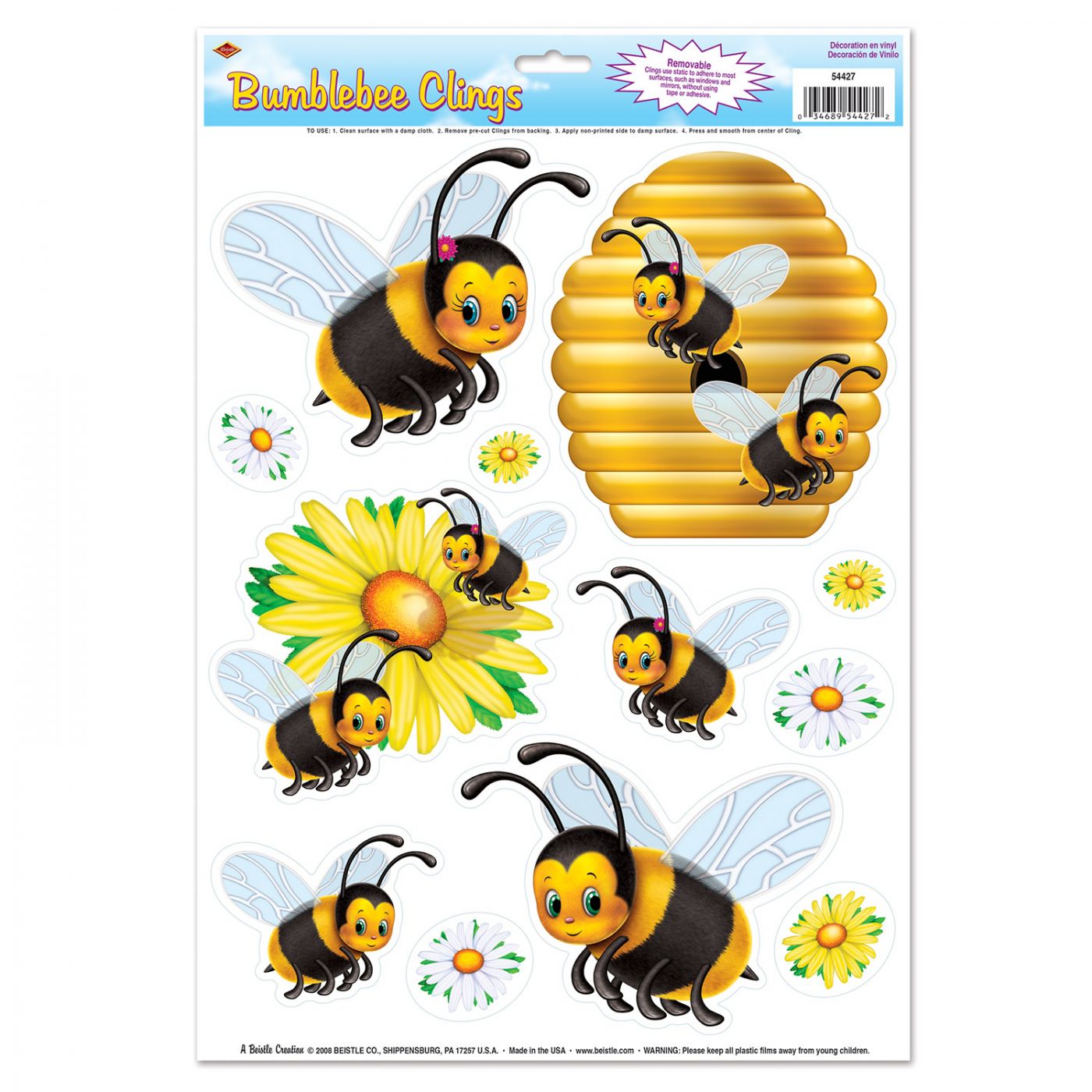 Image of Bumblebee Clings