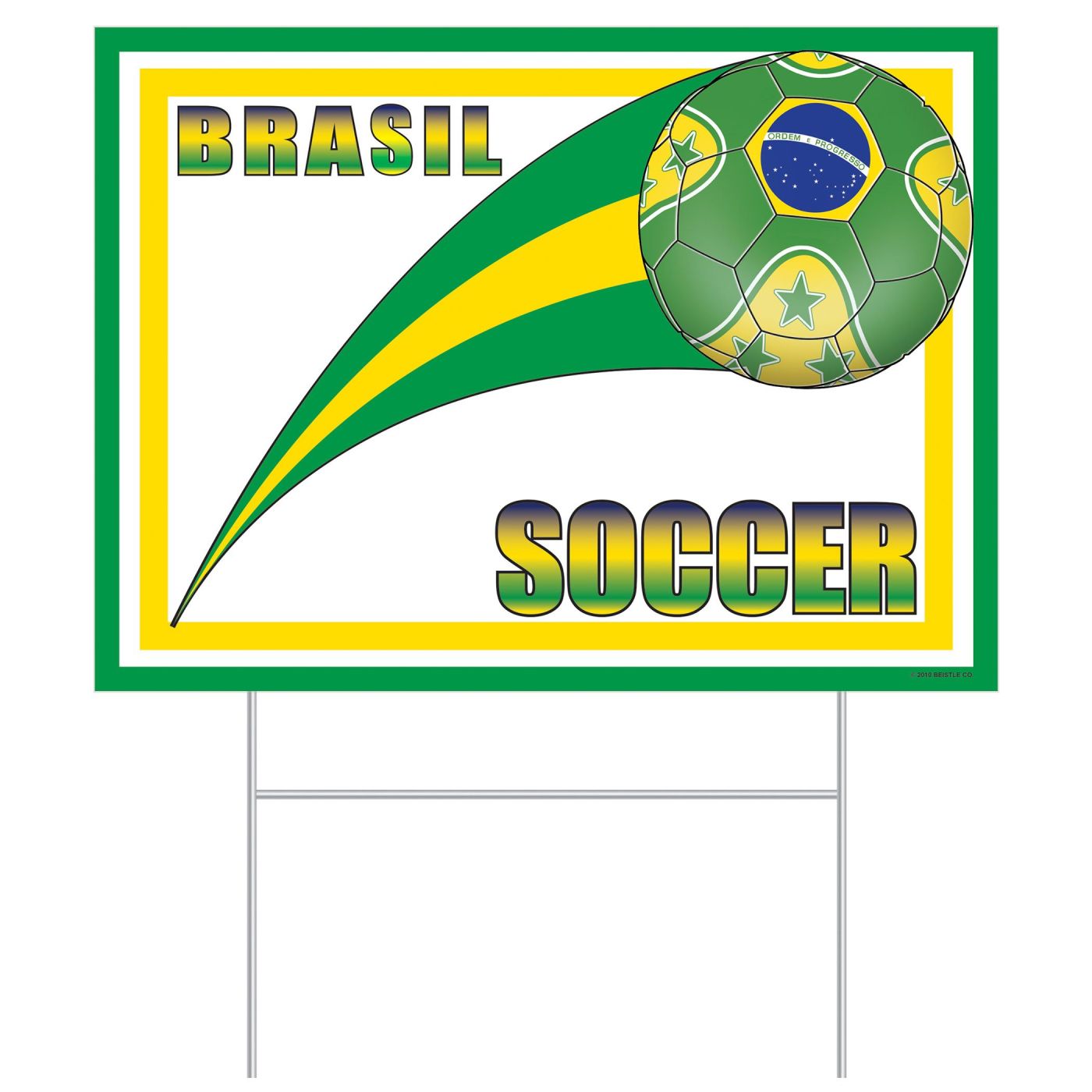Plastic Yard Sign - Brazil (6) image