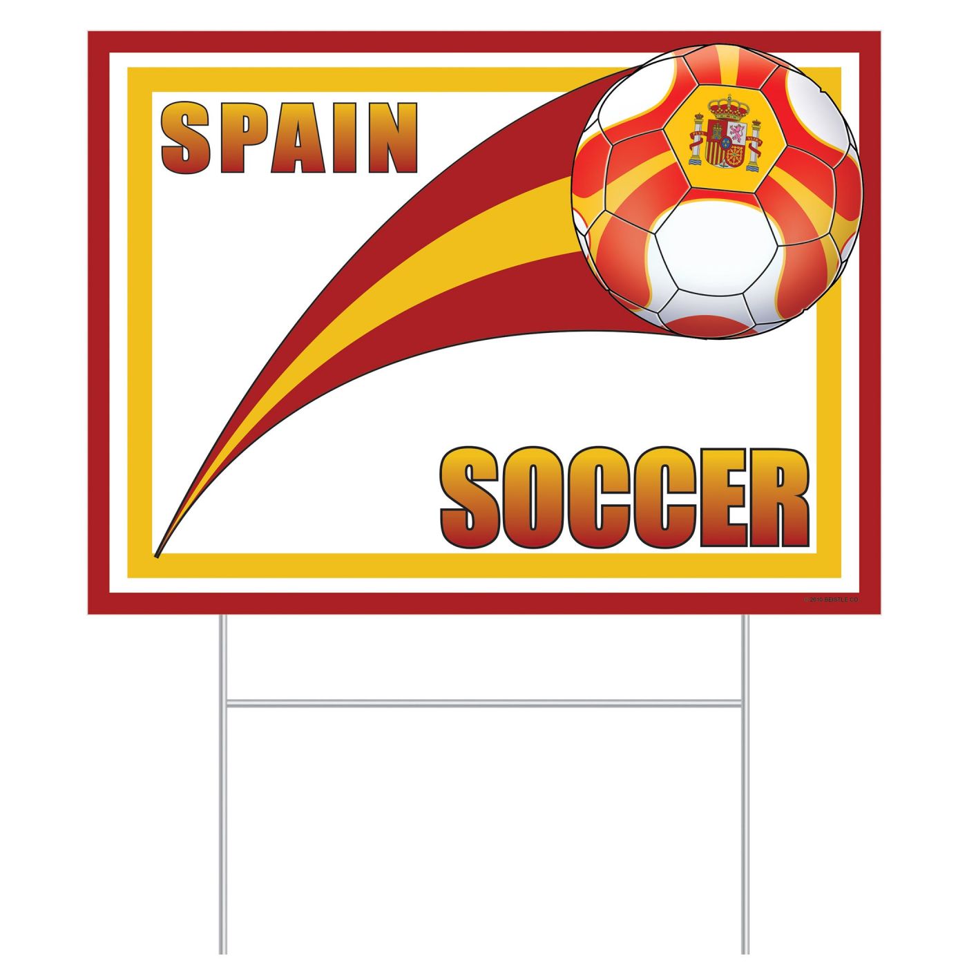 Plastic Yard Sign - Spain (6) image