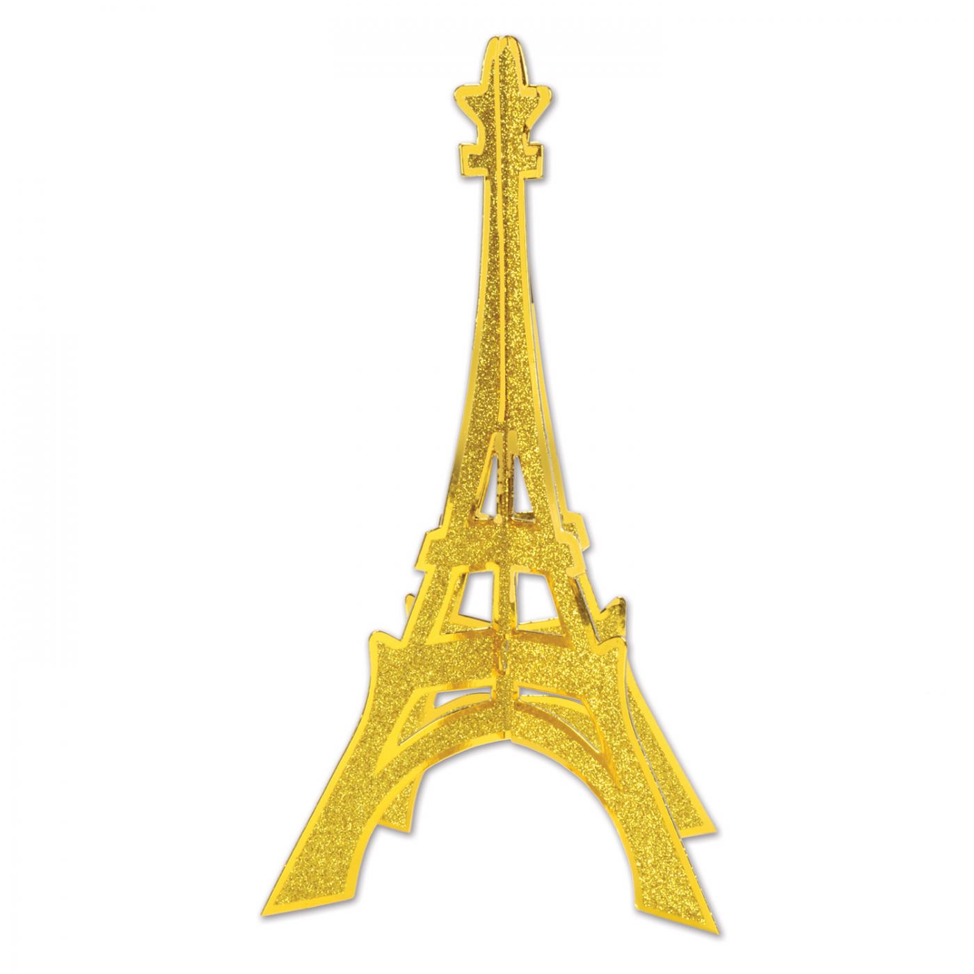 3-D Glittered Eiffel Tower Centerpiece image