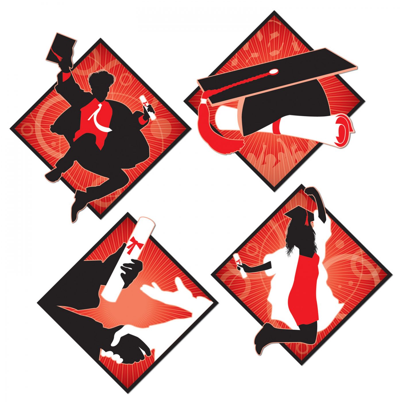Graduation Cutouts (12) image