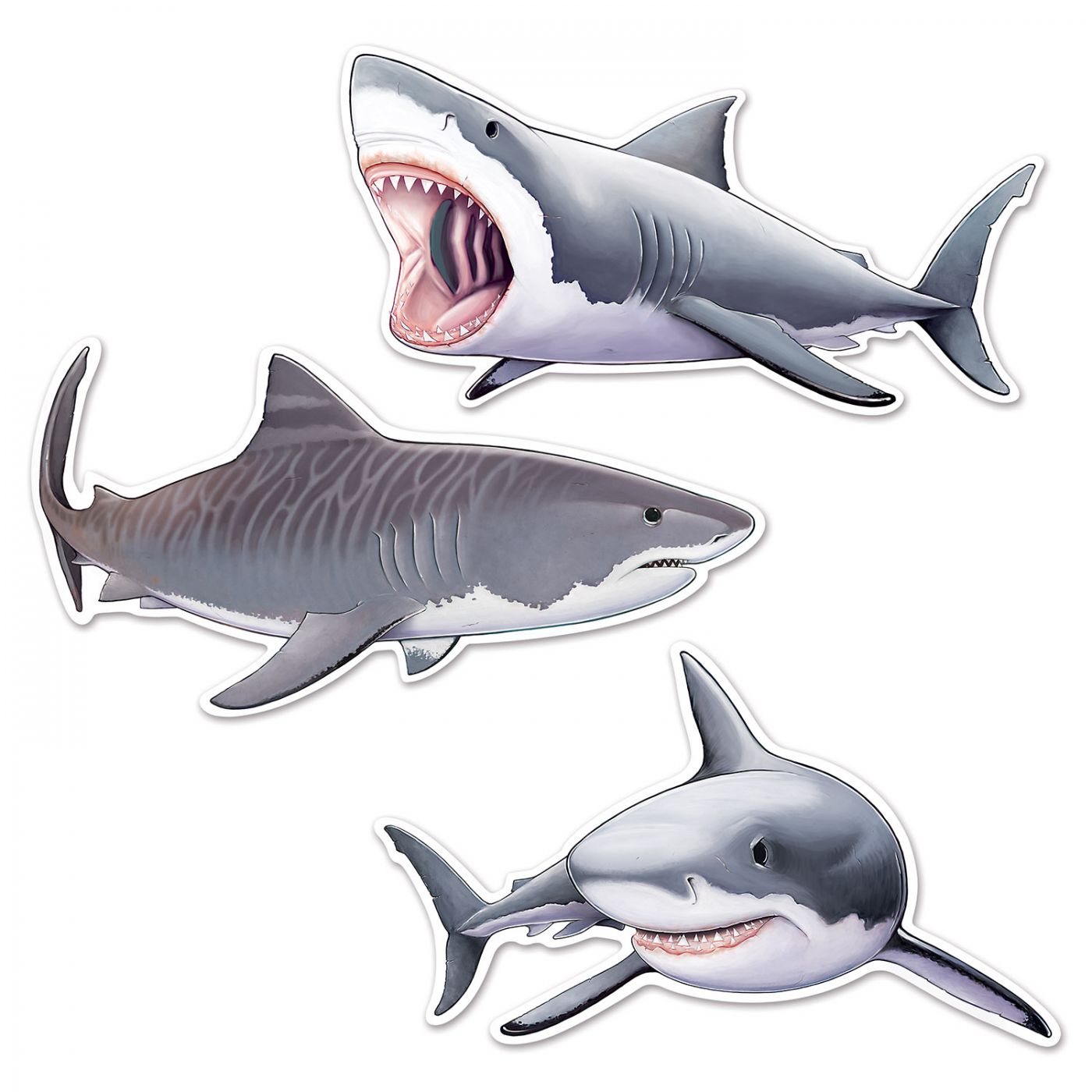 Shark Cutouts (12) image
