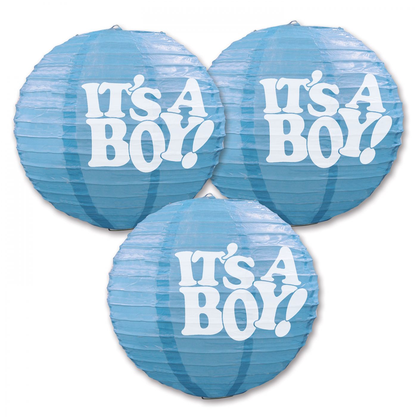 It's A Boy! Paper Lanterns (6) image