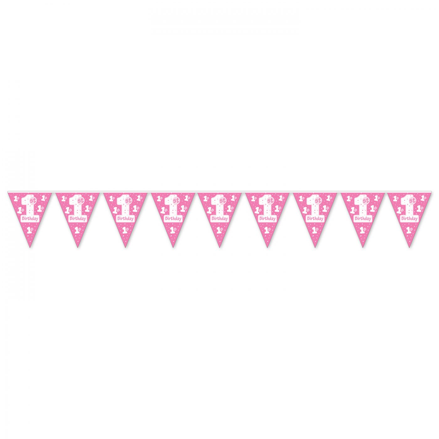 Image of 1st Birthday Pennant Banner