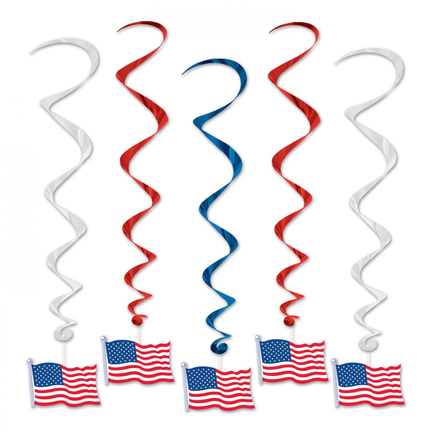 American Flag Whirls (6) image