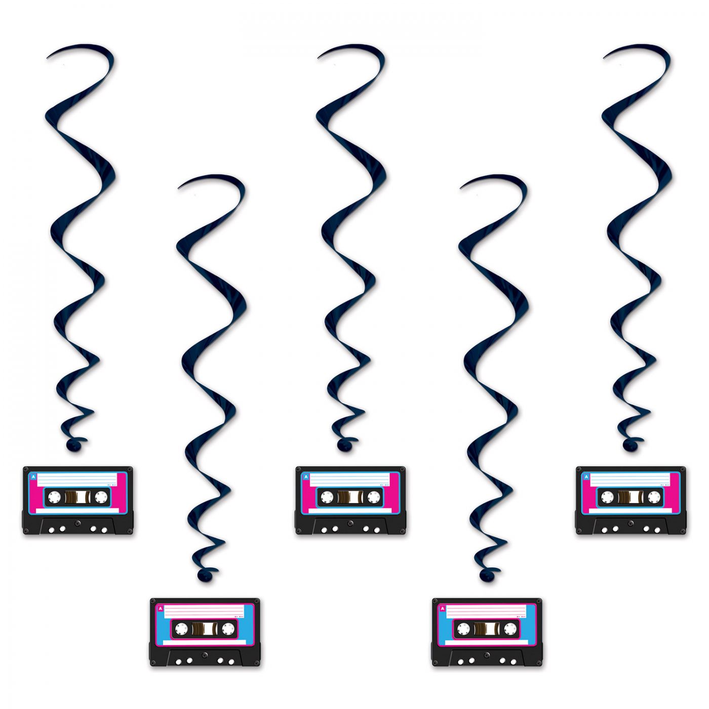Image of Cassette Tape Whirls (6)