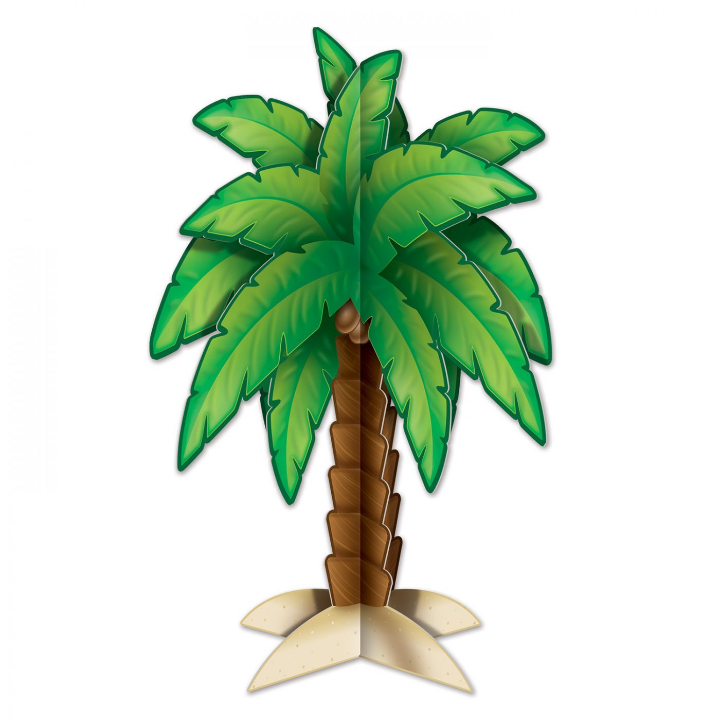 Image of 3-D Palm Tree Centerpiece