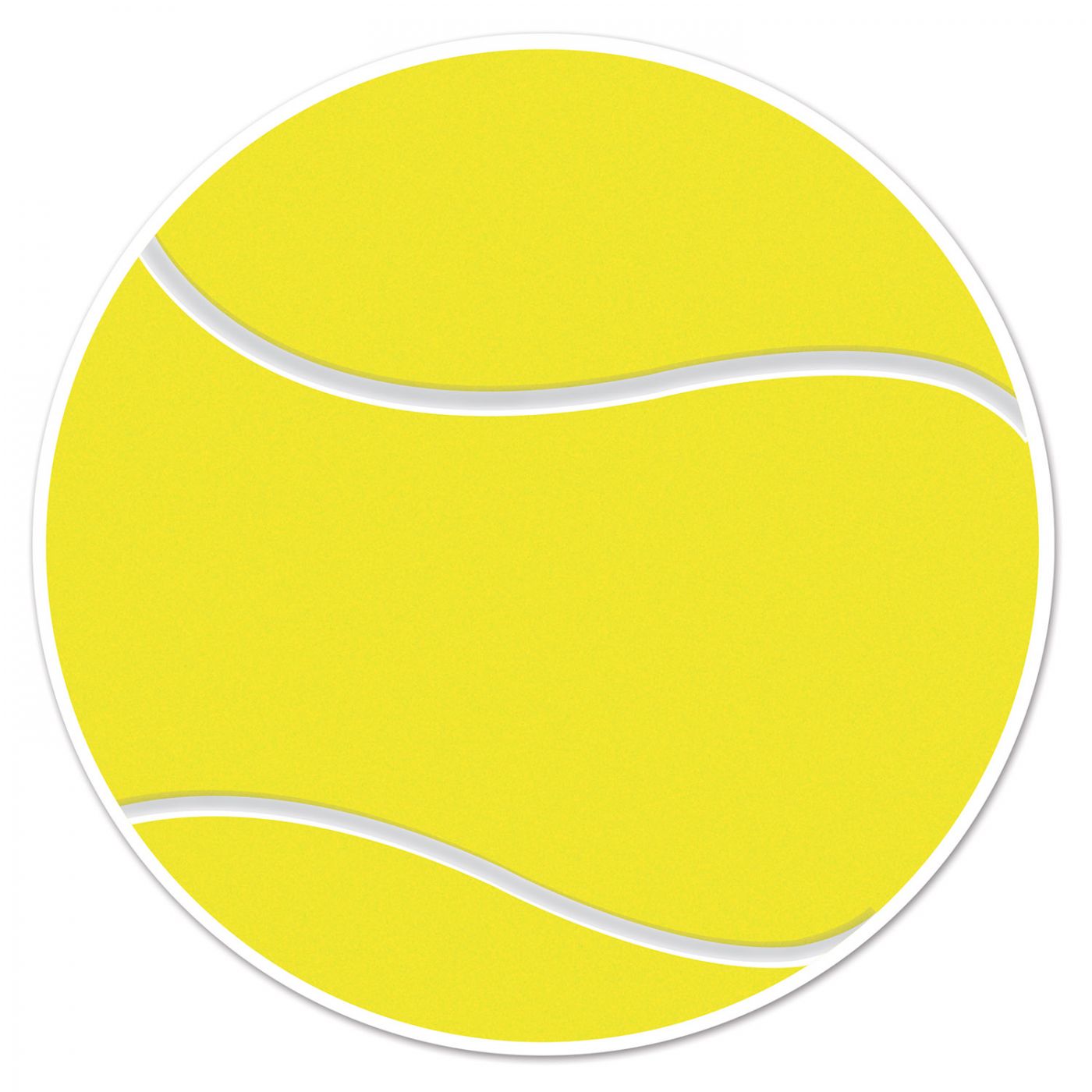 Tennis Ball Cutout (12) image