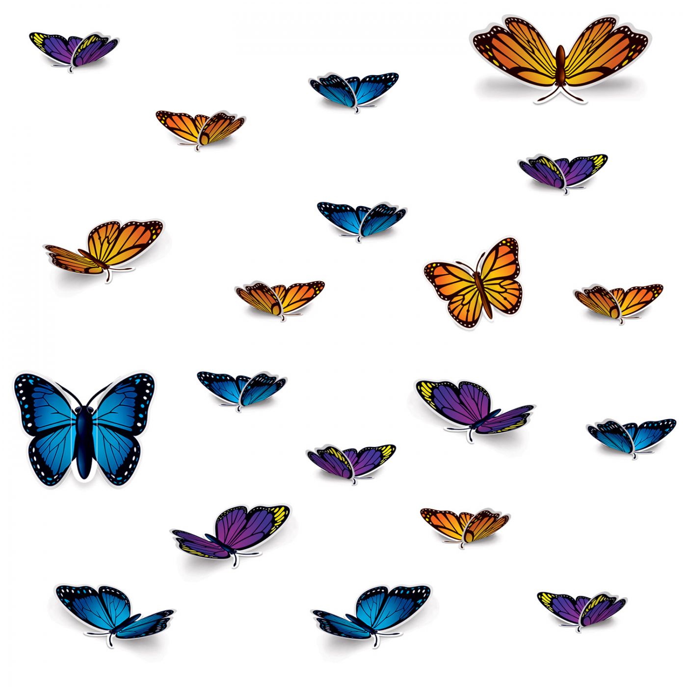 Image of Butterfly Cutouts