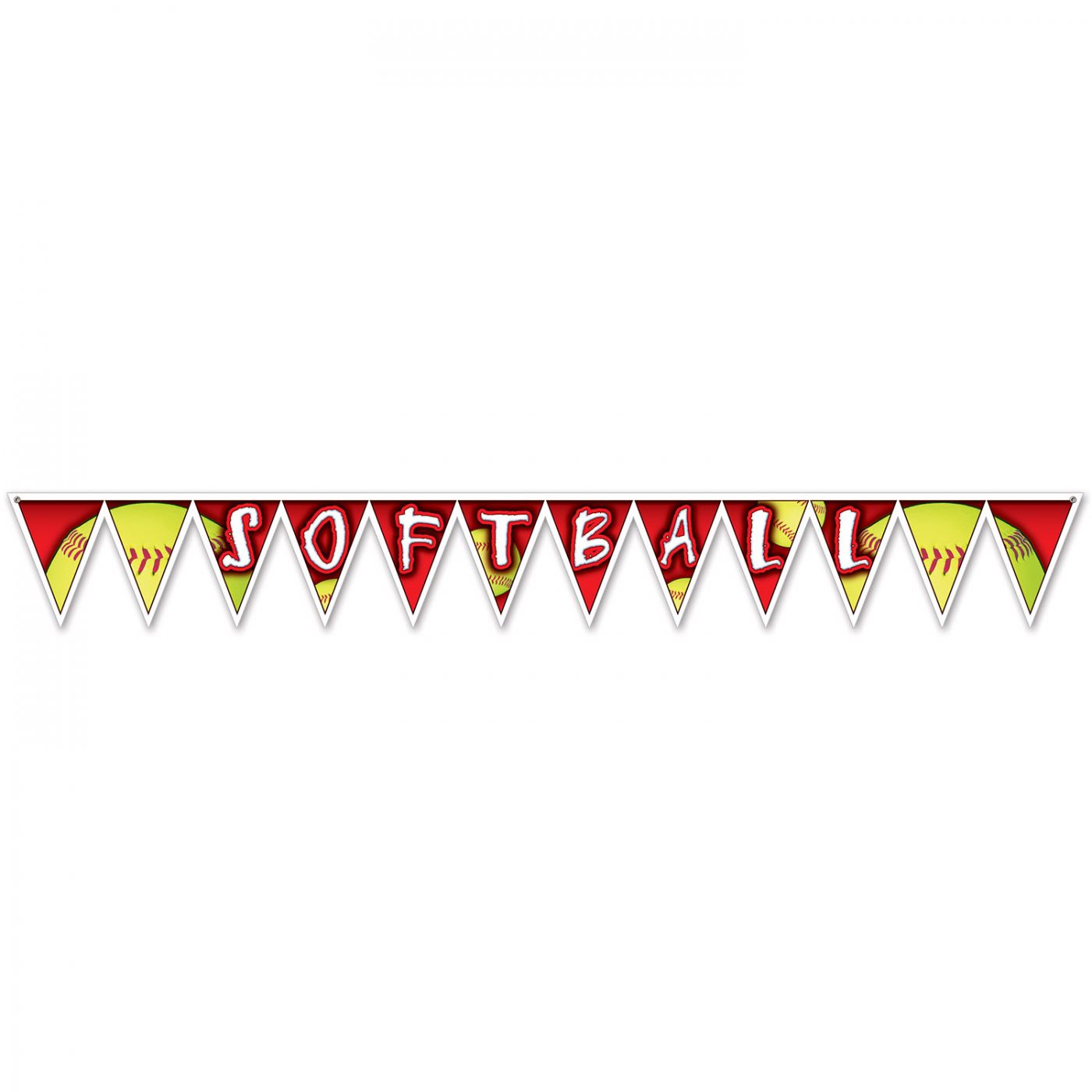 Softball Pennant Banner (12) image