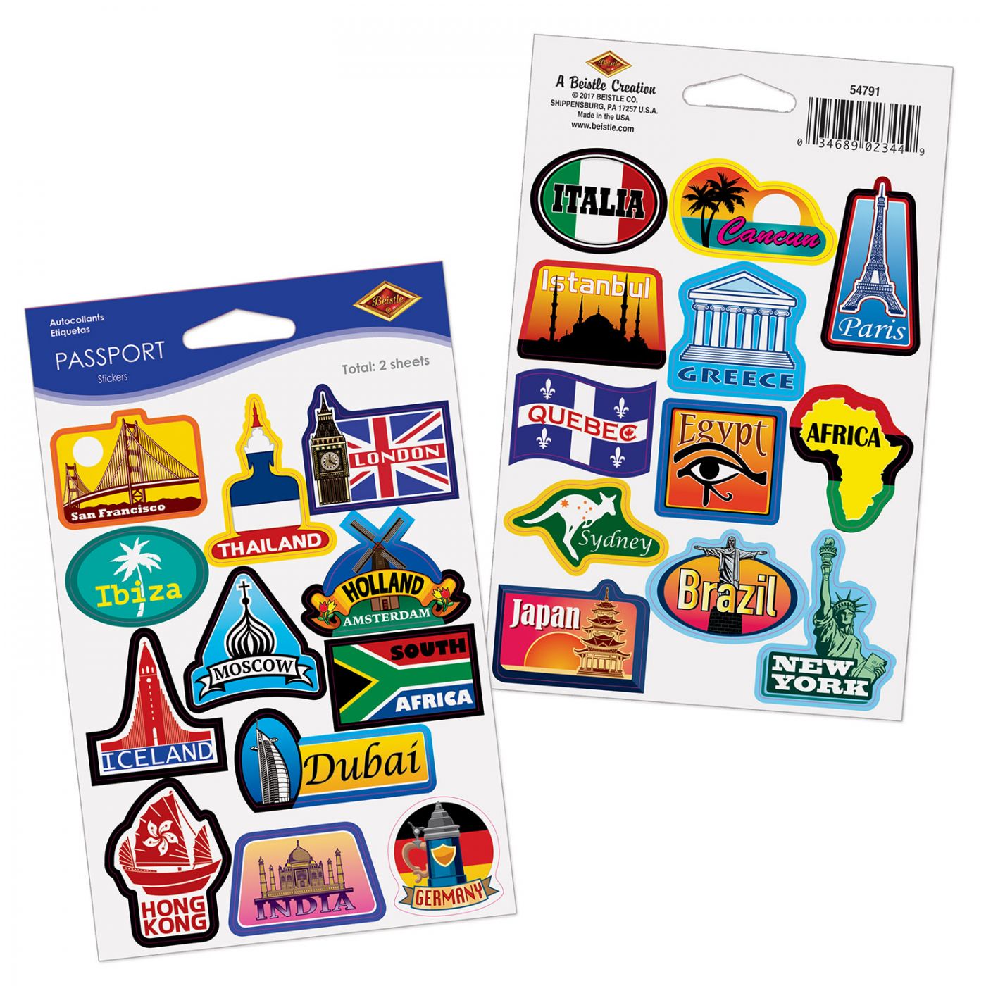 Passport Stickers (12) image