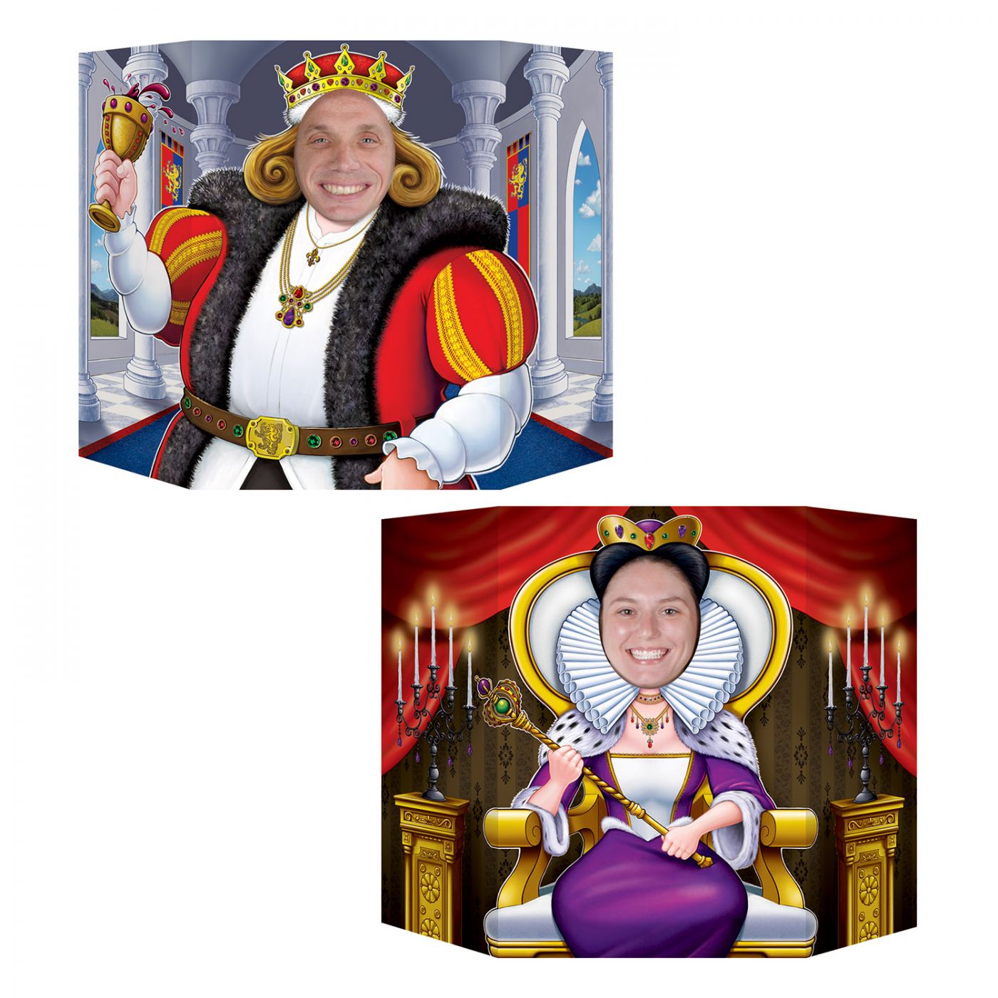 King & Queen Photo Prop (6) image
