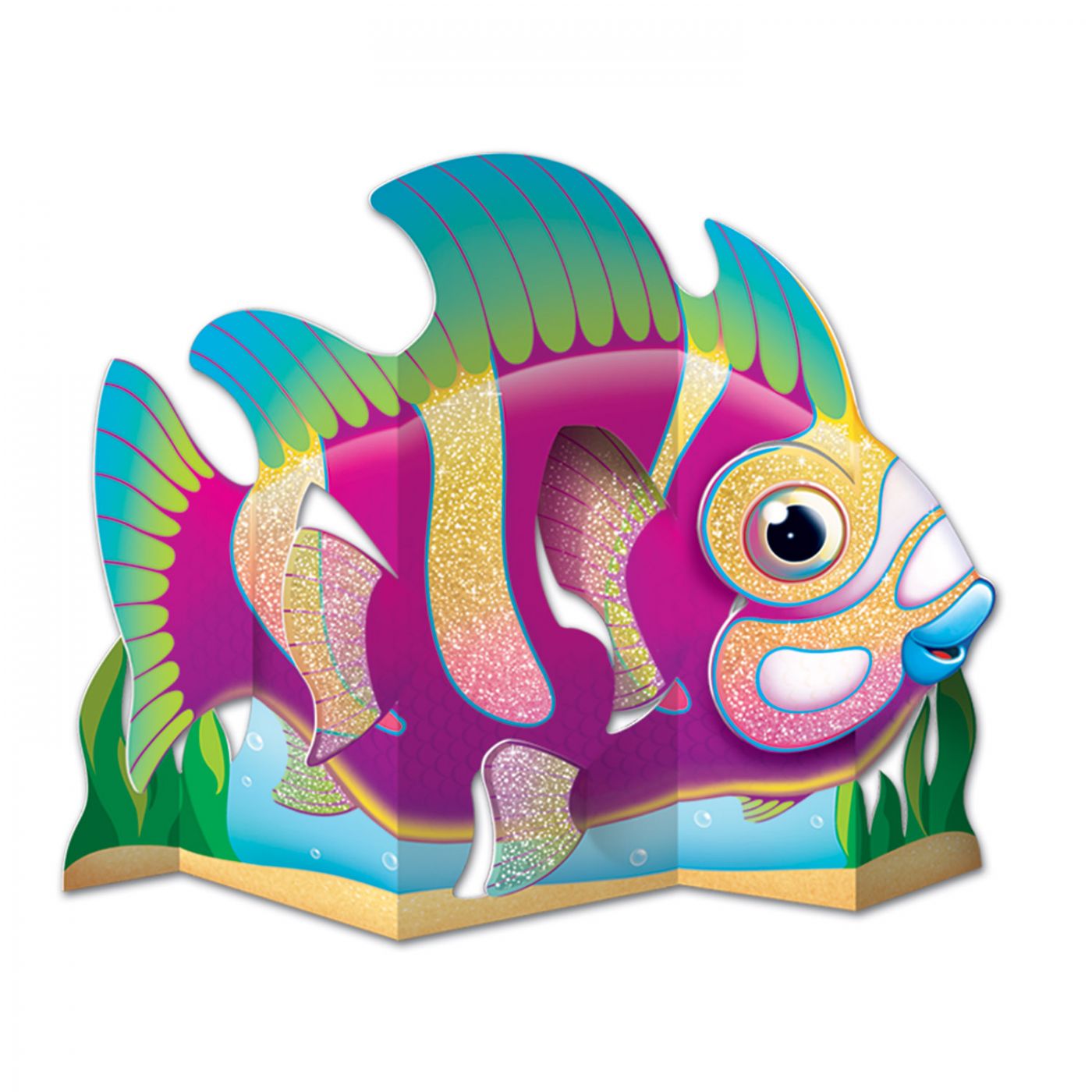 Glittered Fish Centerpiece (12) image