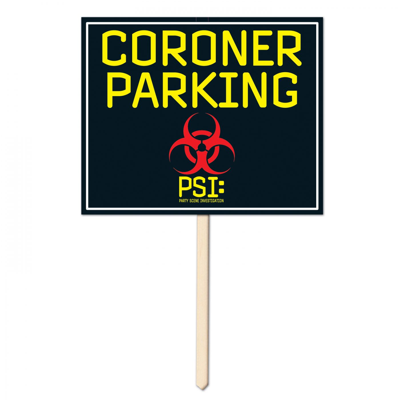 Coroner Parking Yard Sign (6) image