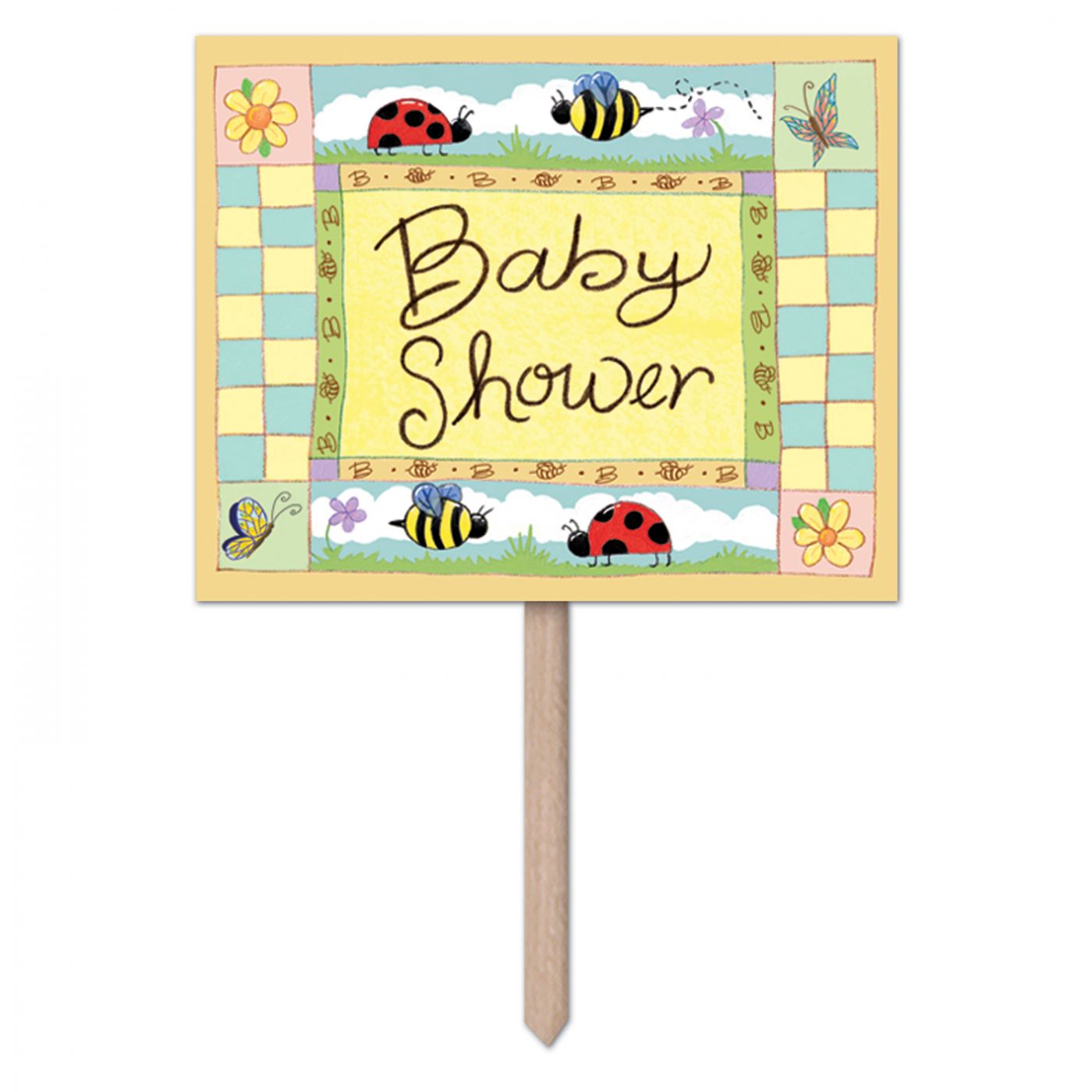 Image of B Is For Baby Yard Sign (6)