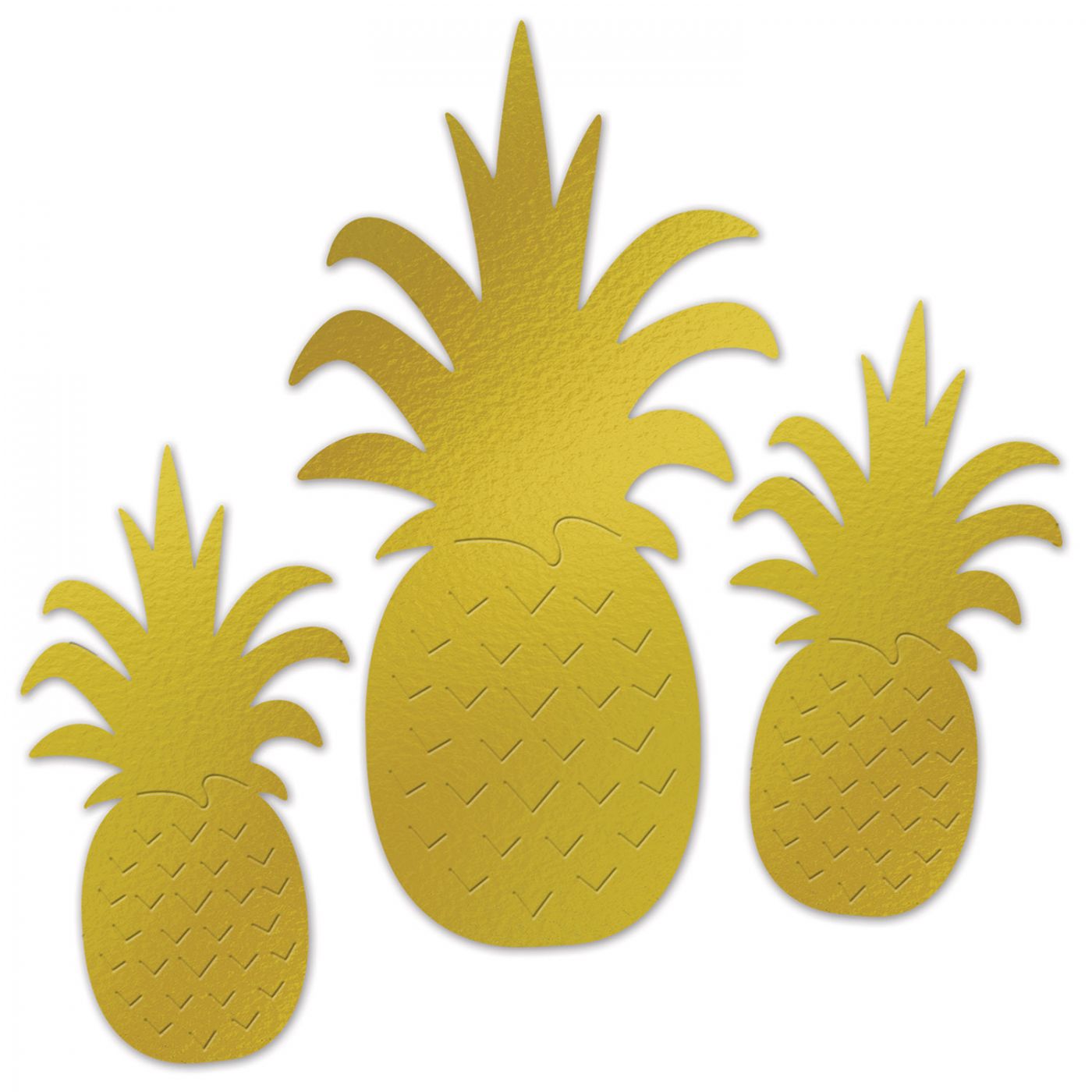 Foil Pineapple Silhouettes (12) image