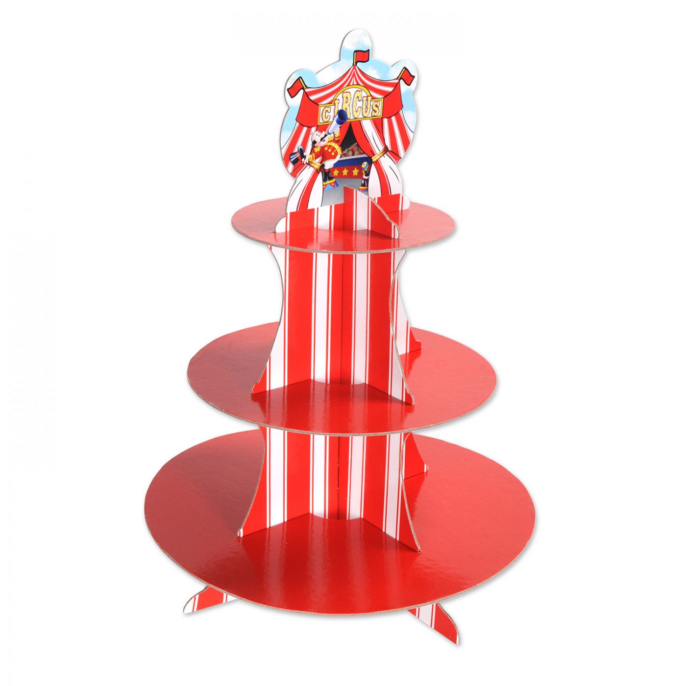 Circus Tent Cupcake Stand image