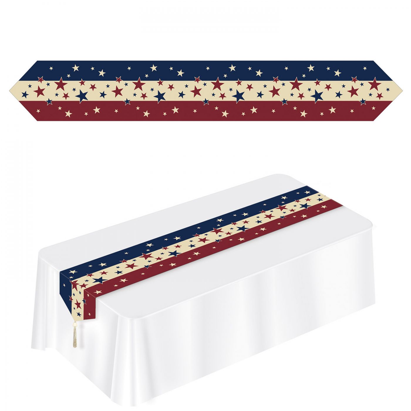 Printed Americana Table Runner (12) image