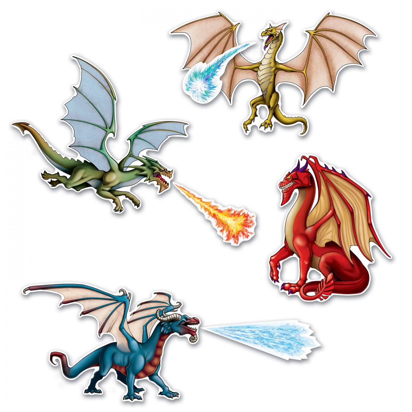 Dragon Cutouts image