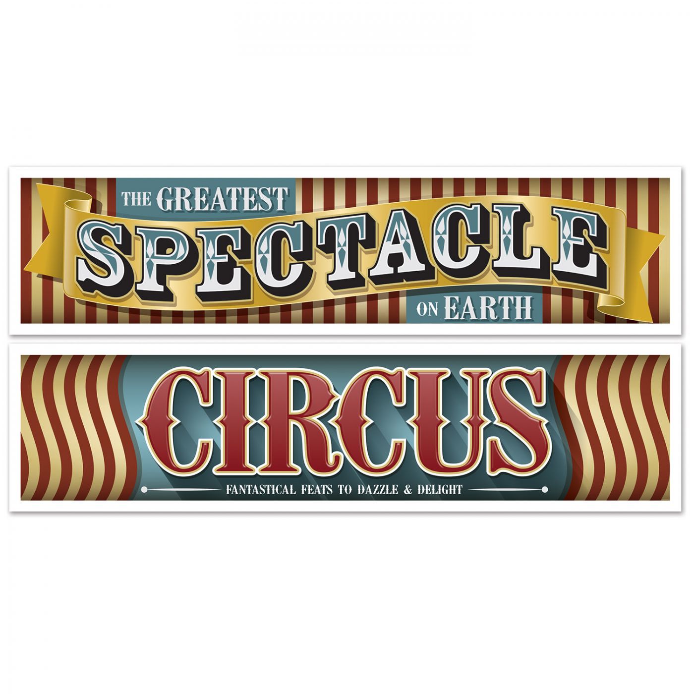 Vintage Circus Banners image
