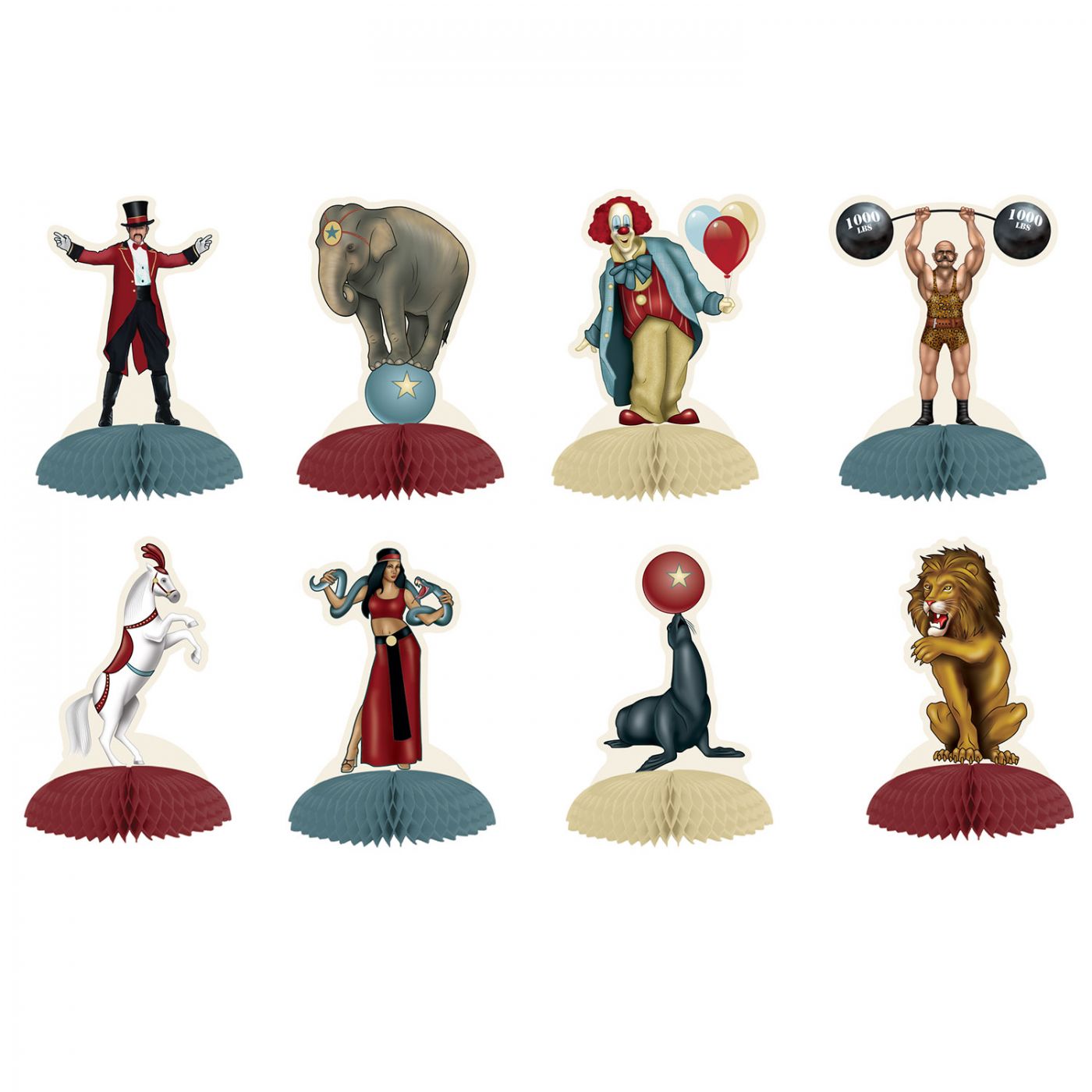 Vintage Circus Mini Centerpieces (12) image