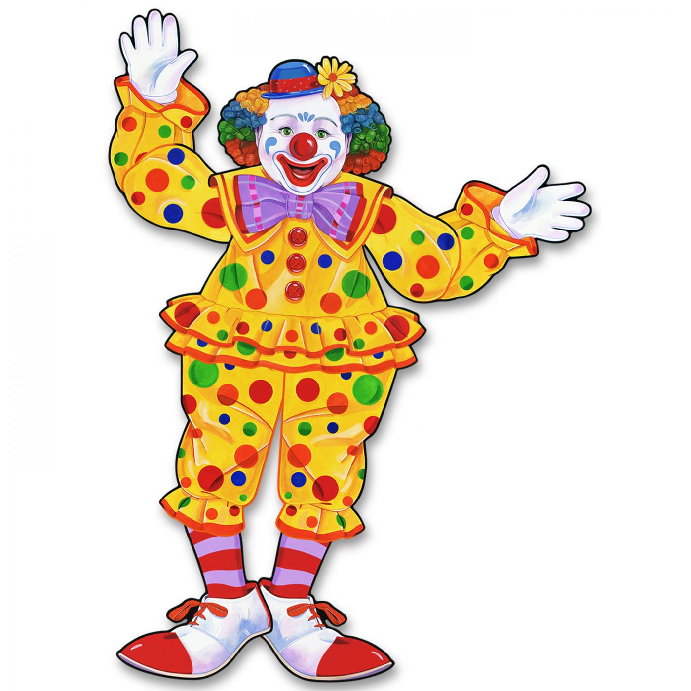 Jointed Circus Clown image