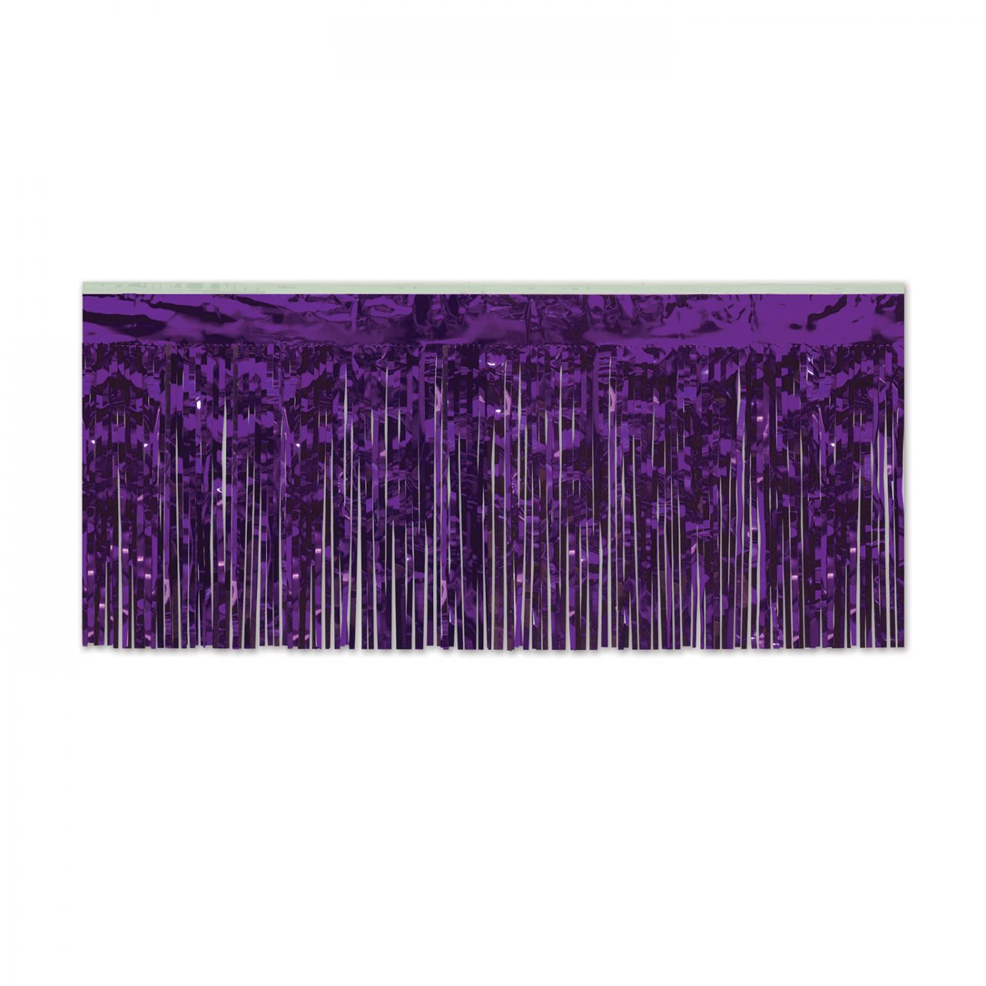 Pkgd 1-Ply FR Metallic Fringe Drape (6) image