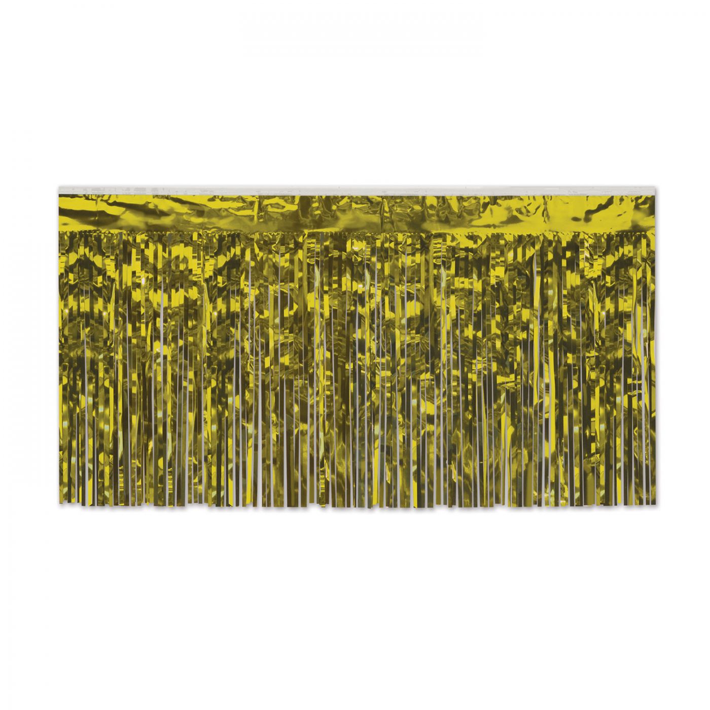 Pkgd 1-Ply FR Metallic Table Skirting (6) image