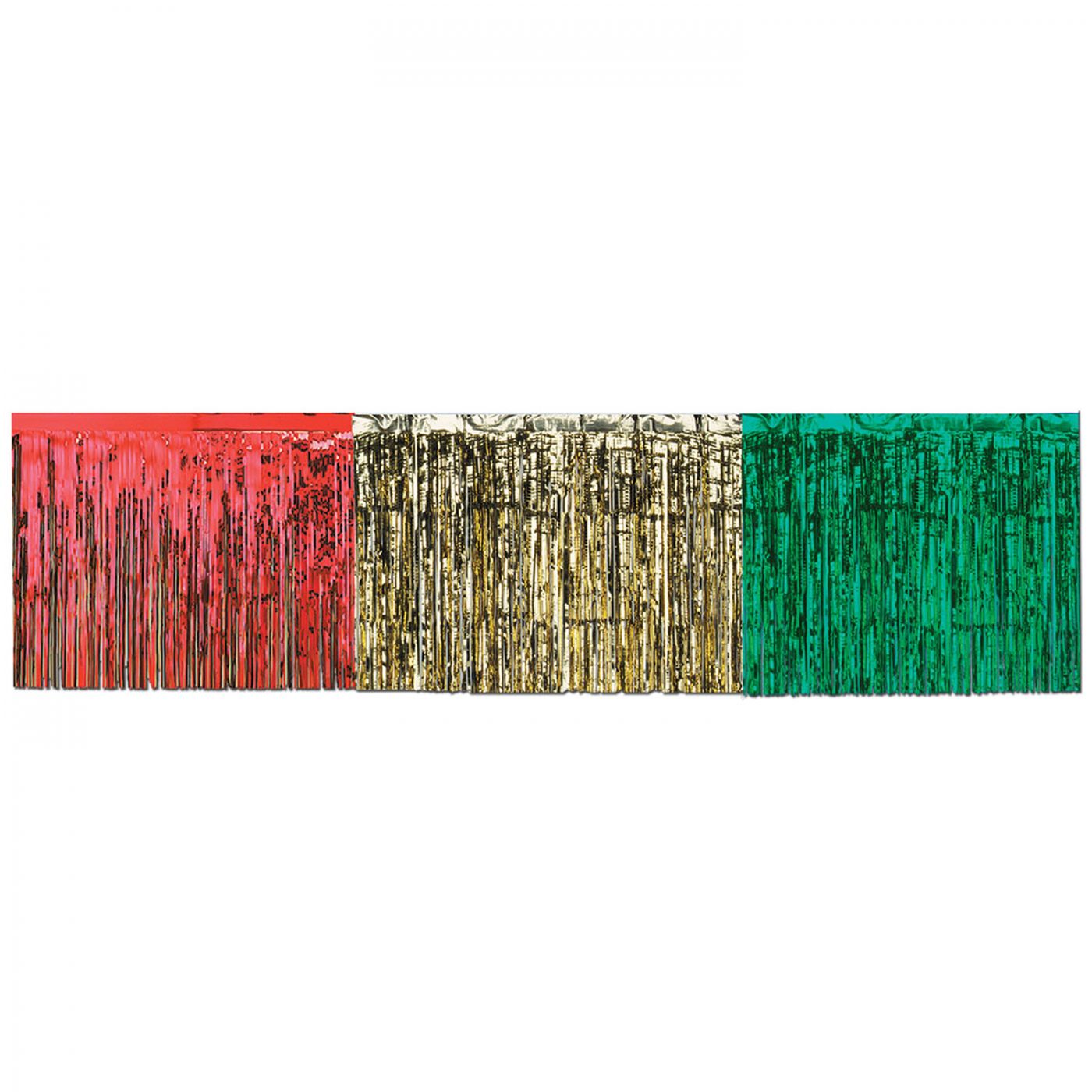 Pkgd 1-Ply FR Metallic Table Skirting (6) image