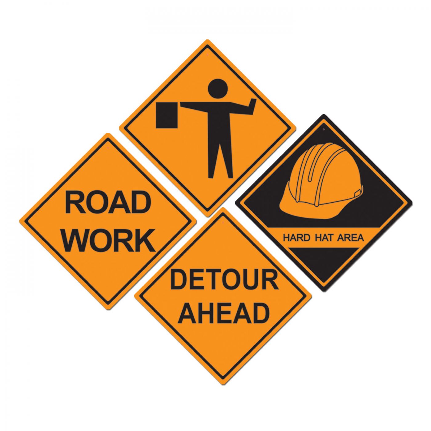 Construction Sign Cutouts (12) image