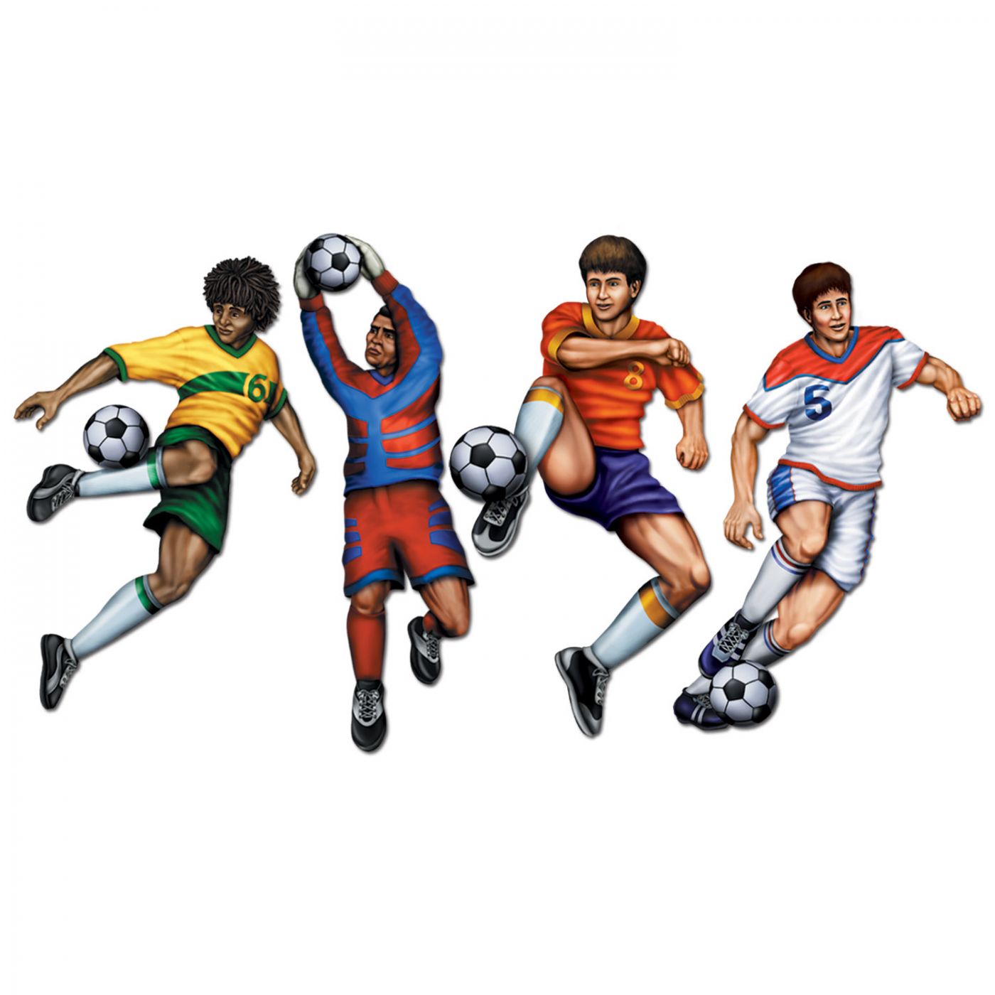 Soccer Cutouts (12) image