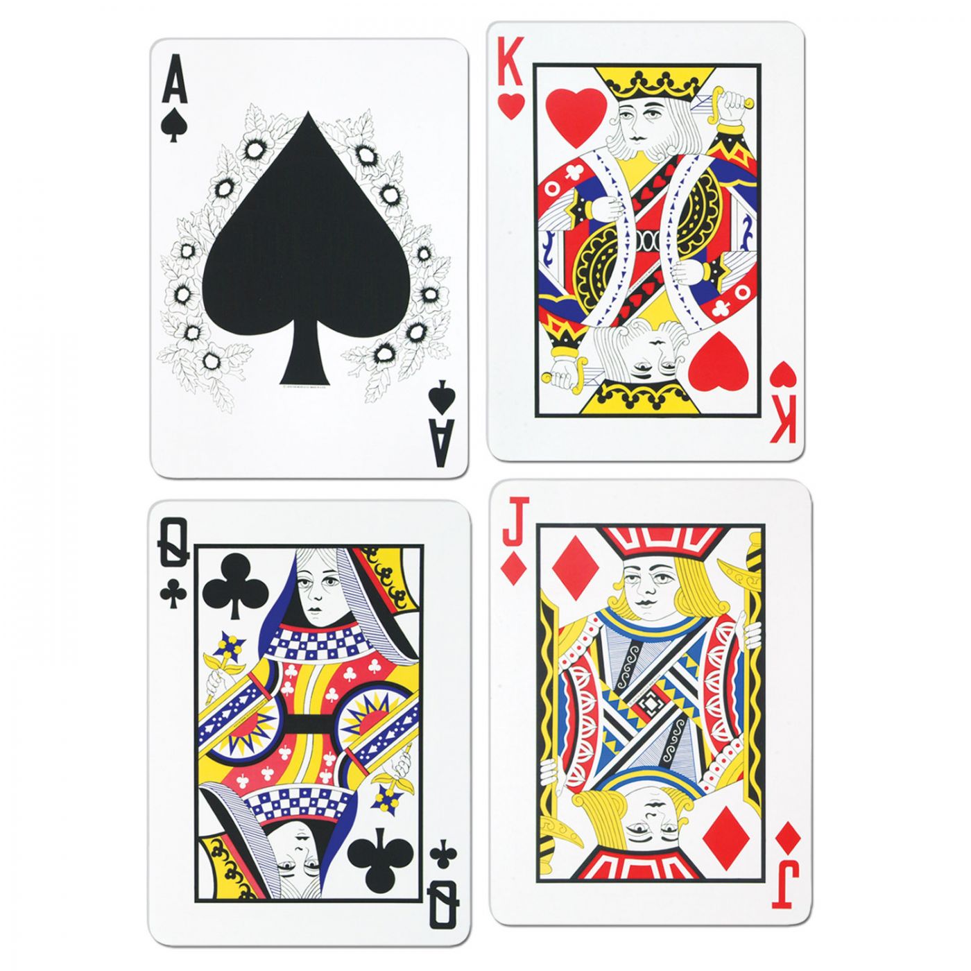 Pkgd Playing Card Cutouts (12) image
