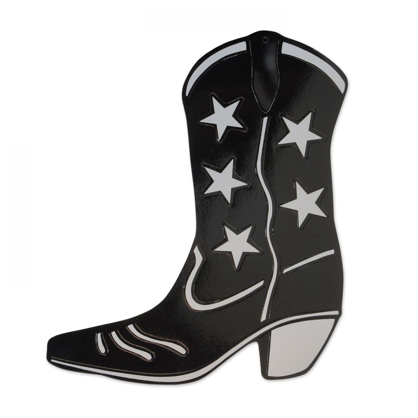 Foil Cowboy Boot Silhouette (24) image