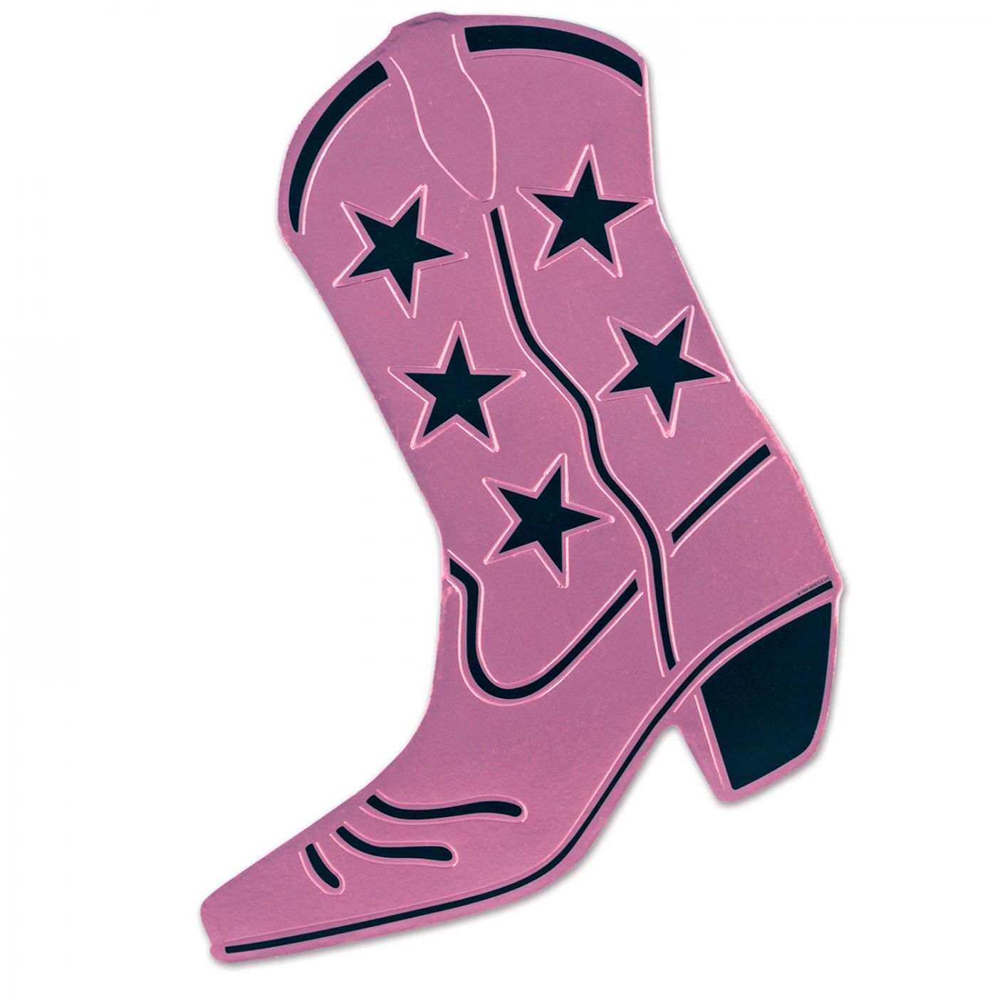 Foil Cowboy Boot Silhouette (24) image