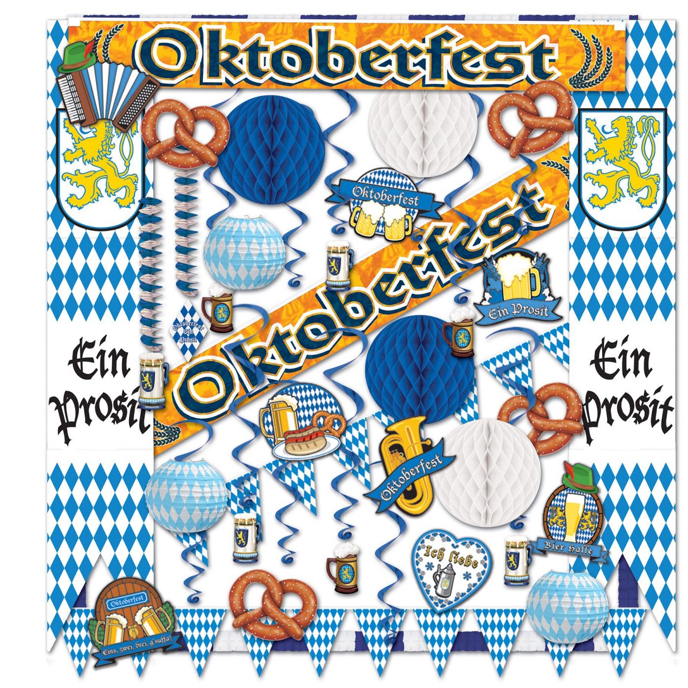 Oktoberfest Decorating Kit - 42 Pcs (1) image