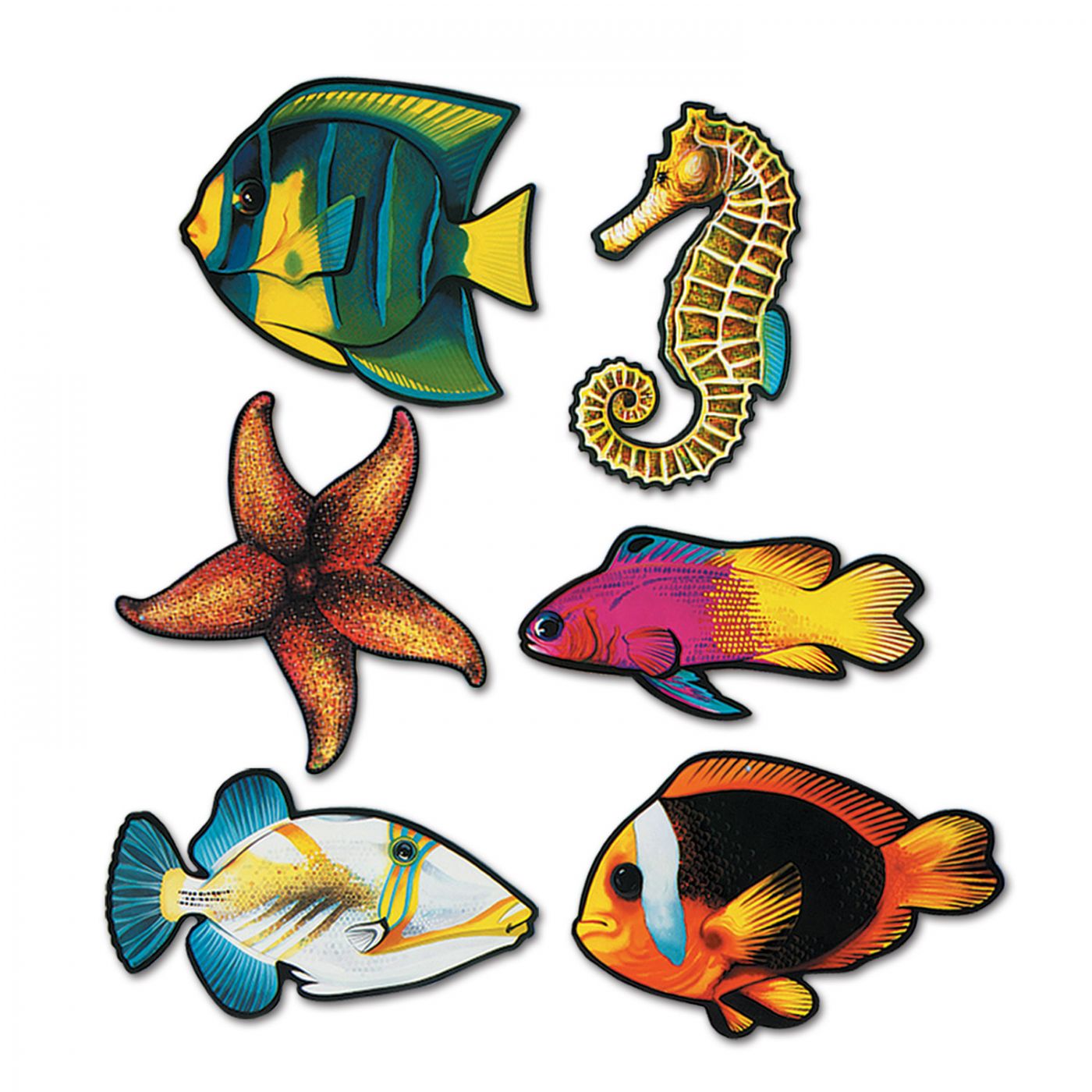 Fish Cutouts (12) image