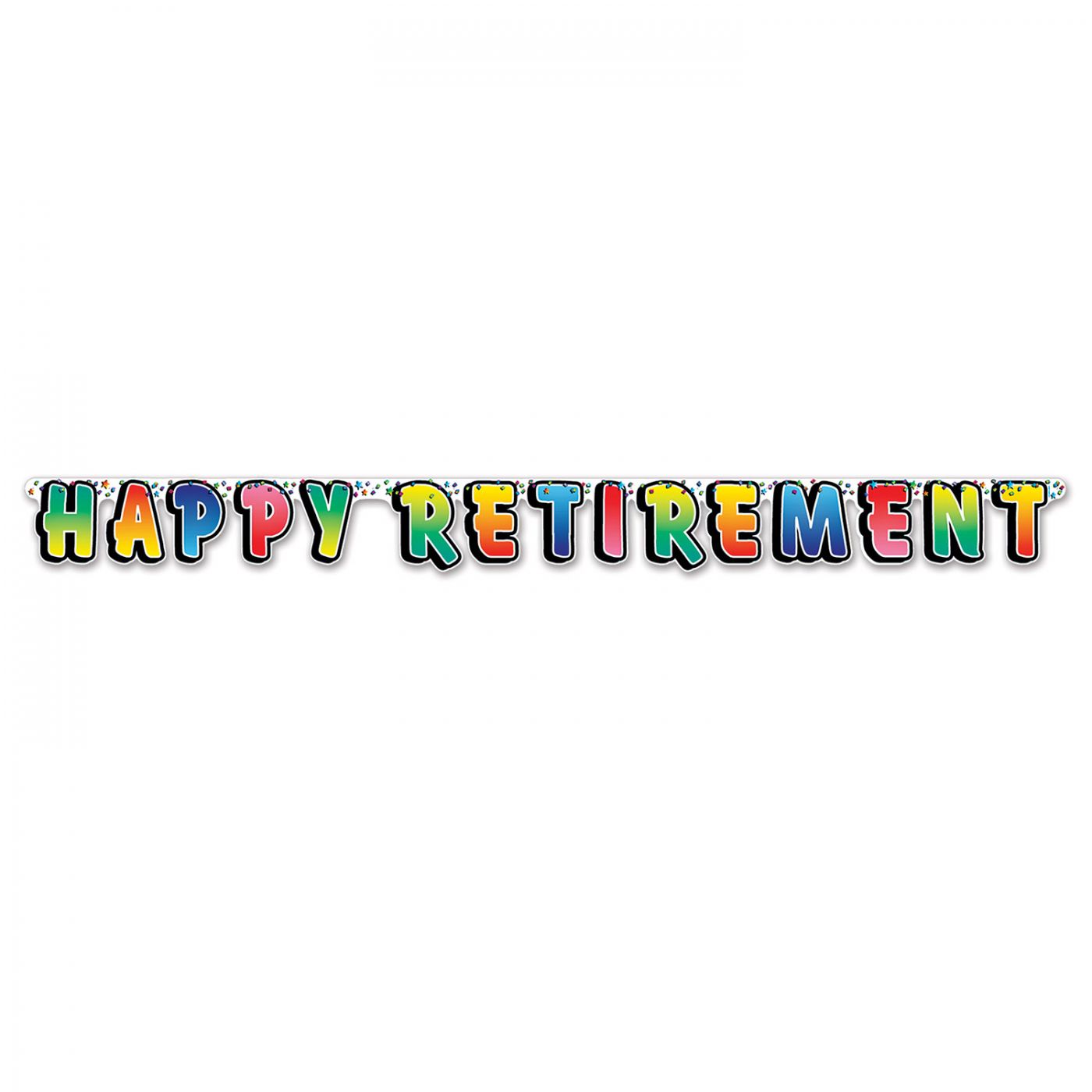 Happy Retirement Streamer (12) image
