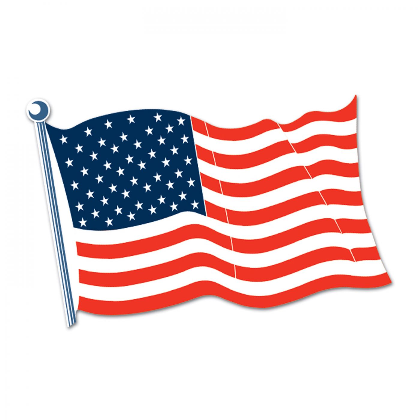 American Flag Cutout (24) image