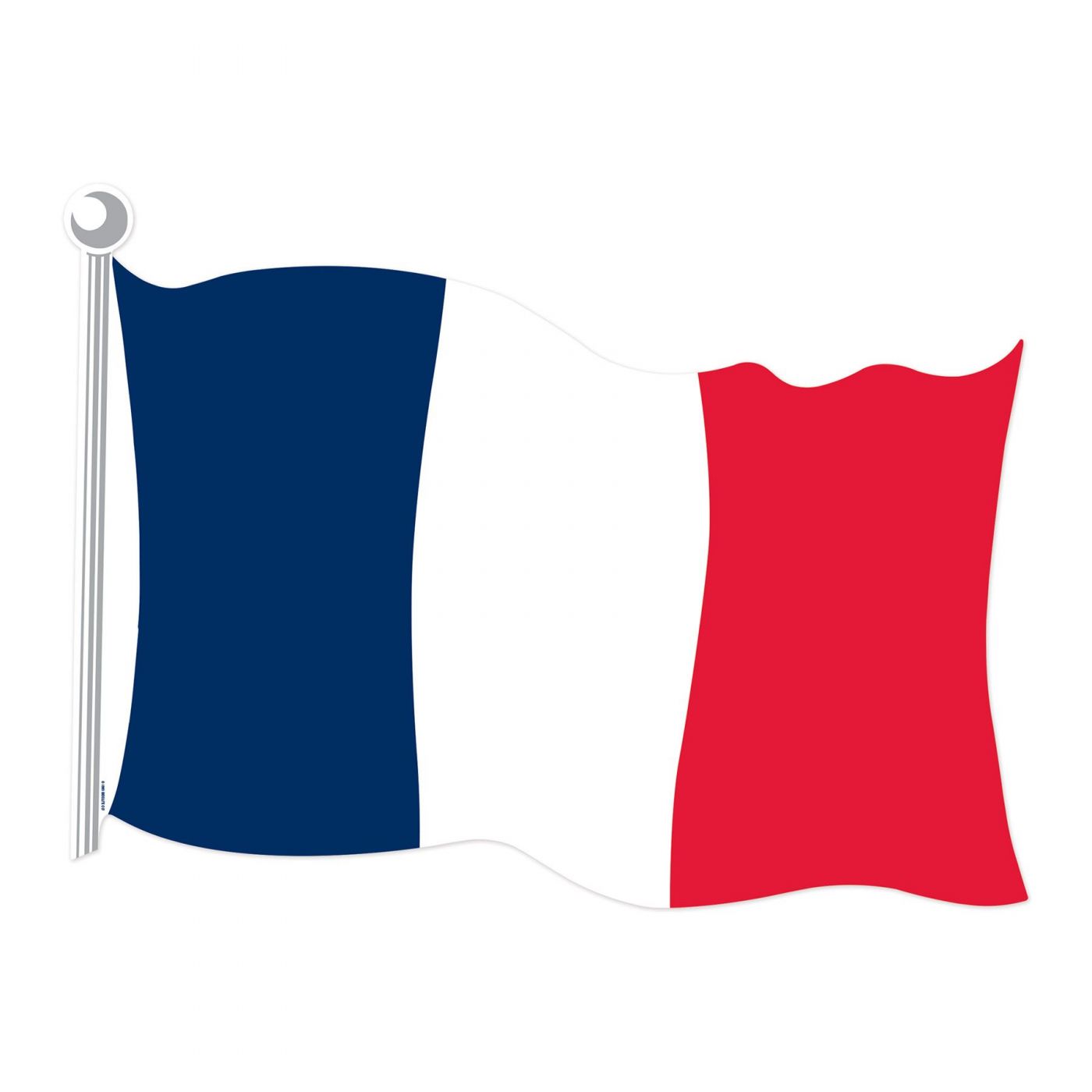 French Flag Cutout (24) image