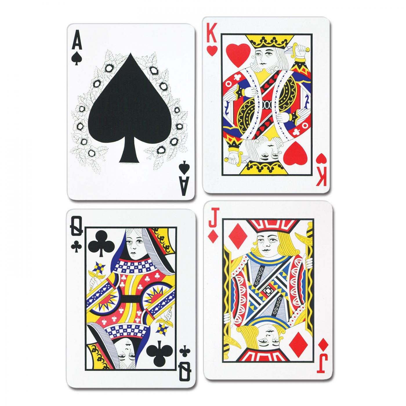 Playing Card Cutouts (12) image