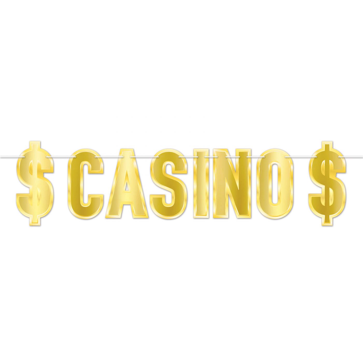 Foil Casino Streamer (12) image