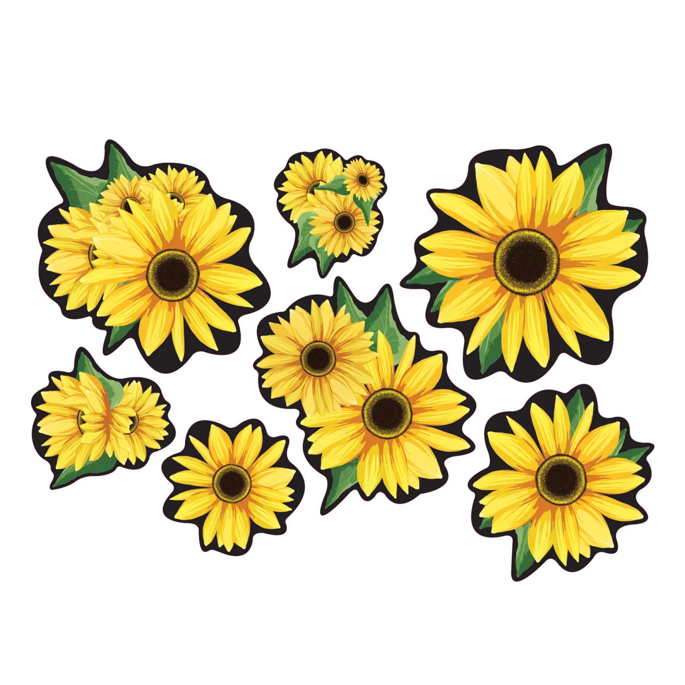 Sunflower Cutouts (12) image
